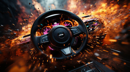 Revving Rhythms: Uniting Car and Music with Cutting-Edge Equipment, generative AI