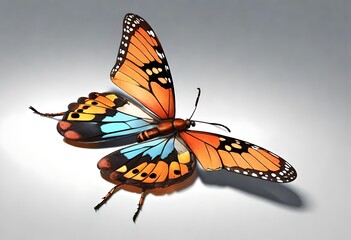 Fototapeta na wymiar 3d Illustration Wings of Insect isolate on White Background with Clipping Path