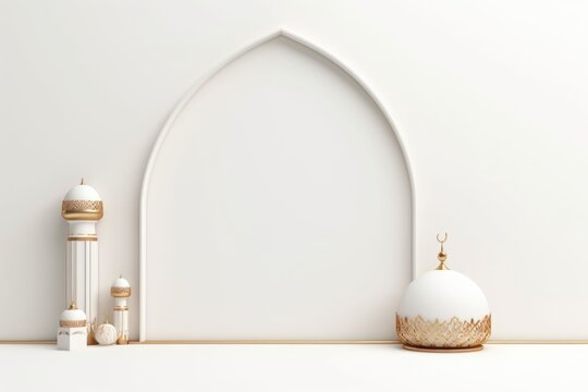 abstract light mosque background