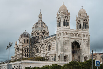 Cathedral of Saint Mary Major in Marseille, France