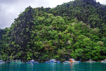 beautiful landscape of Coron, Palawan, Philippines