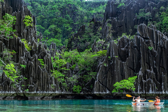 beautiful landscape of Coron, Palawan, Philippines