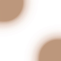 Fototapeta premium Minimal circle brown background