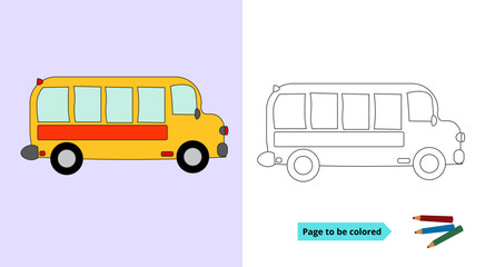 Coloring worksheet page. Fun activity for kids. Printable educational coloring worksheets. Coloring activities for children. Vector illustration.