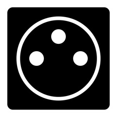 plug glyph icon