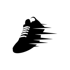 Fast shoe logo vector design