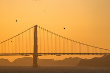 Golden Gate Bridge Sonnenuntergang