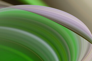 Abstract gradient Blurred colored background. Smooth transitions of iridescent green and purple...