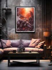 mockup living room UHD Wallpaper