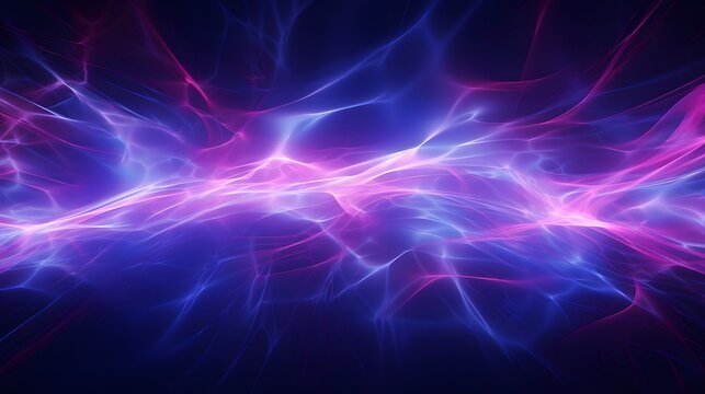 a blue and pink abstract background with lines