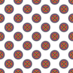 Seamless mandala pattern