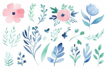 Fototapeta premium seamless floral pattern