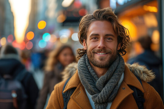 lifestyle investment business indean people walking outside in the city happy and casual photorealistic