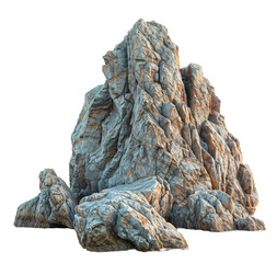 mountain big rock stone PNG transparent background