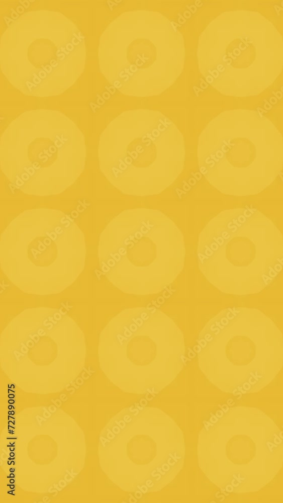Poster abstract yellow loop motion background. dynamic animated loopable background video with geometric sh