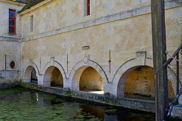 Chaussy, France - may 15 2023 : Villarceaux estate