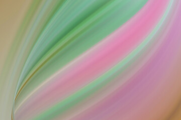 Abstract gradient Blurred colored background. Smooth transitions of iridescent green and pink colors. Colorful Rainbow backdrop Smooth Texture Graphic wallpaper