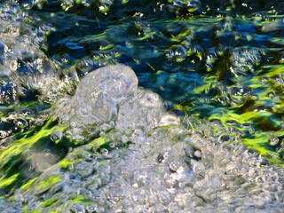 Abstract pattern navy blue water flow background
Used for graphic design work.