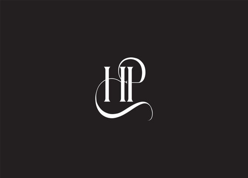 Letter HP logo, HP Monogram, Initial HP Logo, HP Logo,