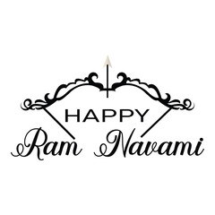 Ram navami wishing social media post design - obrazy, fototapety, plakaty