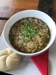 Polish Sour Rye Soup