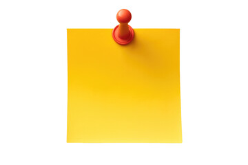 yellow sticky post it notes isolated on transparent png
