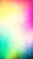 Fototapeta premium An eye-catching abstract background featuring a rainbow and a soft light, with a grainy texture that adds a vintage charm.