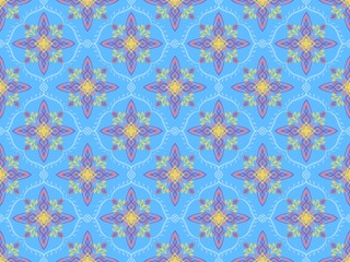 Ethnic ikat seamless pattern traditional design illustration for background carpet clothing and home decoration 