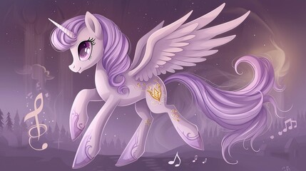an image of Symphonic, an original character from 'My Little Pony Friendship is Magic'
