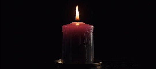 candle light in the dark, dim 23