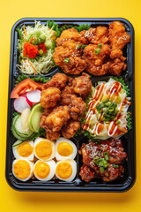Fun Bento Box Creation, street food and haute cuisine