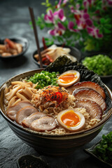 Creative Ramen Delight, street food and haute cuisine
