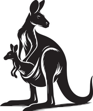Kangaroo clip art preview