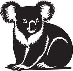 Curious Gaze of the Koala