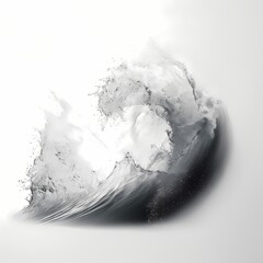 Abstract Wave Artwork
