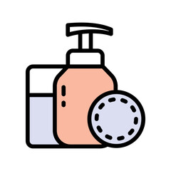 Makeup Remover icon vector image. Can also be used for web apps, mobile apps and print media