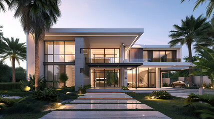 house with modern architecture