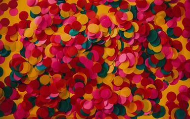 Colorful paper confetti background. Colorful confetti background