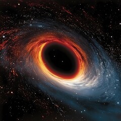 Rendering of a Black Hole