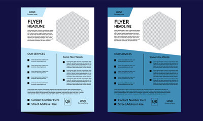 beautiful flyer design