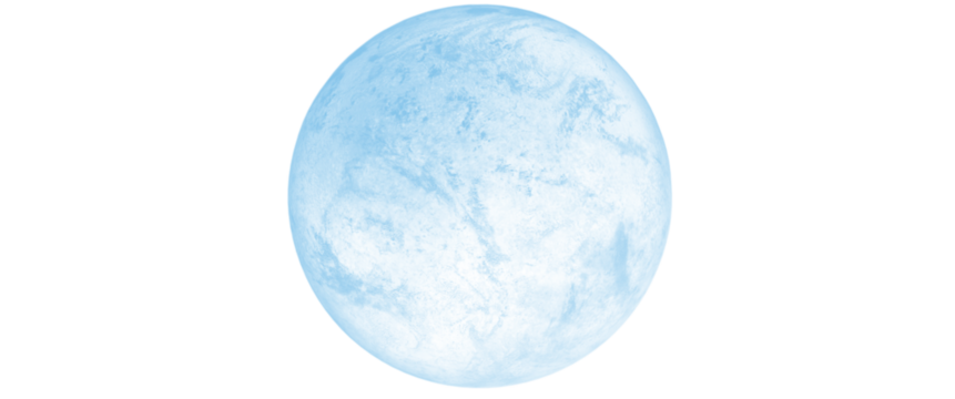 blue sphere isolated on white background Moon crystal clear high resolution 4k pattern  furnished by NASA design png isolated canvas background, transparent template use slide infographics backdrop im