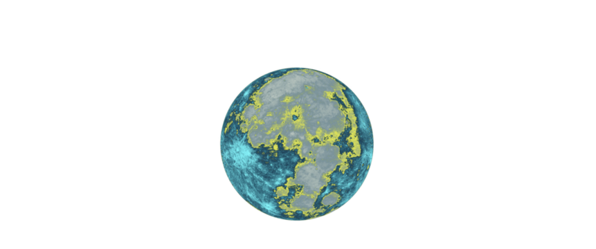 crystal ball on white Moon crystal clear high resolution 4k pattern  furnished by NASA design png isolated canvas background, transparent template use slide infographics backdrop image banner 