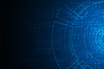 Vector technology background ,Sci fi futuristic	
