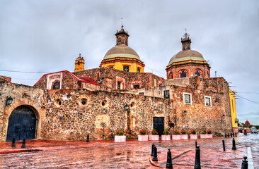 Temple and Convent of the Holy Cross in Santiago de Queretaro, Mexico