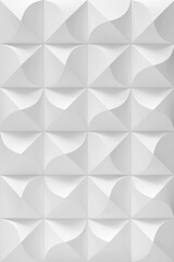 White background image in abstract style. 3D Background