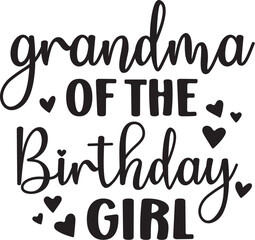 Grandma of the Birthday girl