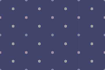 seamless background with stars