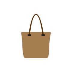 Woman handbag isolated on white background vector illustration