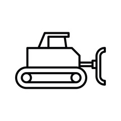 Bulldozer construction tools for building, carpentier, house, manufacture