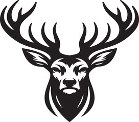 Deer Head Vector Art Design